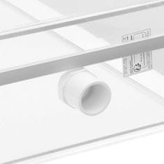 Vidaxl Fontana za bazen z RGB LED lučkami in priključkom akril 51 cm