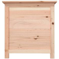 Vidaxl Zunanja škatla za blazine 50x50x56 cm trden les jelke