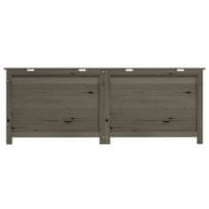 Vidaxl Zunanja škatla za blazine antracit 150x50x56 cm trden les jelke
