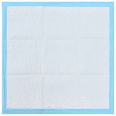 Vidaxl Vzgajalne podloge za pse 400 kosov 60x60 cm netkano blago