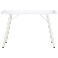 Vidaxl Pisalna miza bela 90x50x79 cm