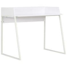 Vidaxl Pisalna miza bela 90x60x88 cm