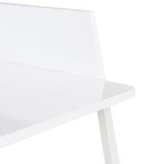 Vidaxl Pisalna miza bela 90x60x88 cm