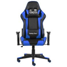 Vidaxl Vrtljiv gaming stol moder PVC