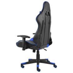 Greatstore Vrtljiv gaming stol moder PVC