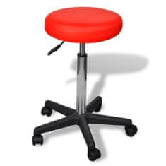 Greatstore Pisarniški stol rdeče barve