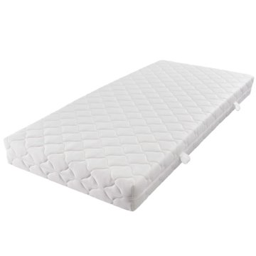 Vidaxl Vzmetnica s pralno prevleko 200 x 180 x 17 cm H3