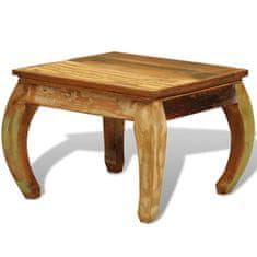 shumee Klubska mizica starinska iz predelanega lesa