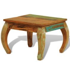 shumee Klubska mizica starinska iz predelanega lesa