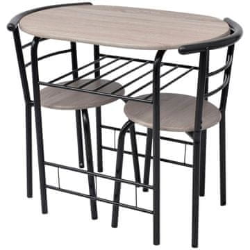 Vidaxl vidaXL MDF zajtrkovalna miza
