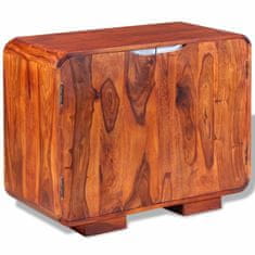 Vidaxl Komoda iz masivnega palisandra 75x35x60 cm