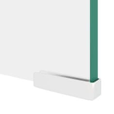Vidaxl Stojalo za TV/Računalniški Zaslon Prosojno Steklo 110x30x13 cm