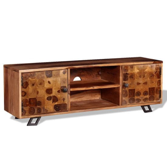 Vidaxl Omarica za TV iz masivnega palisandra 120x30x40 cm