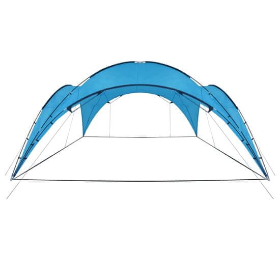 shumee Vrtni šotor obok 450x450x265 cm svetlo moder