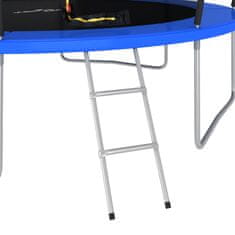 Vidaxl Trampolin komplet okrogel 366x80 cm 150 kg