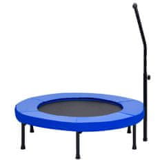 Vidaxl Fitnes trampolin z ročajem in varnostno oblogo 102 cm