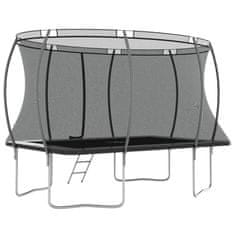 Vidaxl Trampolin komplet pravokoten 335x244x90 cm 150 kg