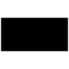 Vidaxl Plavajoča PE solarna folija za bazen 1200x600 cm črna in modra