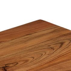 Vidaxl Pisalna miza iz trdnega akacijevega lesa 110x50x76 cm