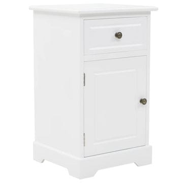 Vidaxl vidaXL Nočna omarica iz MDF in borovine 35 x 32 x 59 cm