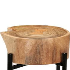 Greatstore Komplet odstavnih mizic 2 kosa trden akacijev les