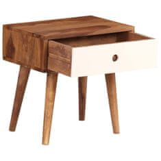 Vidaxl Nočna mizica iz trdnega palisandra 45x30x45 cm