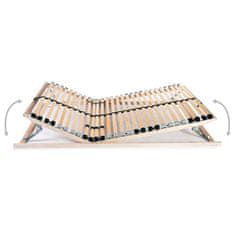 Vidaxl Letveno dno za posteljo 28 letvic 7 con 70x200 cm