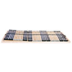 Vidaxl Letveno dno za posteljo 42 letvic 7 con 90x200 cm
