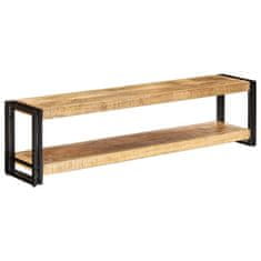 Greatstore TV omarica 150x30x40 cm trden mangov les