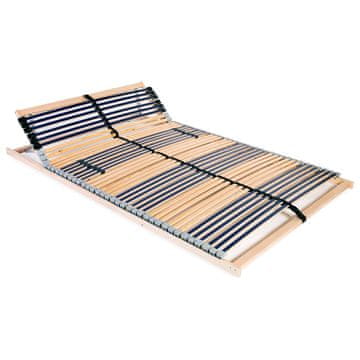 Vidaxl Letveno dno za posteljo 42 letvic 7 con 100x200 cm