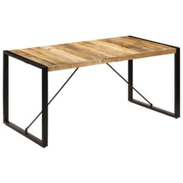 Vidaxl vidaXL Jedilna miza 160 x 80 x 75 cm masivni mangov les