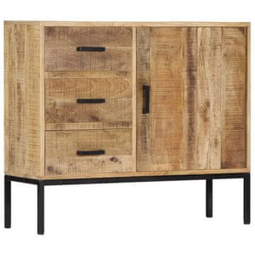 Vidaxl vidaXL Predalnik, 88 x 30 x 71 cm, masiven mangov les