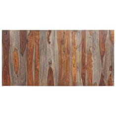 Vidaxl Jedilna miza siva 180x90x76 cm trden palisander