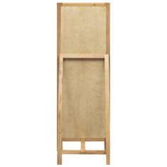 Vidaxl Prostostoječe ogledalo 48x46,5x150 cm trdna hrastovina