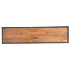 Vidaxl TV omarica z 2 predaloma 120x30x40 cm trdna borovina