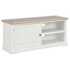 Vidaxl TV omarica iz lesa 90x30x40 cm bela