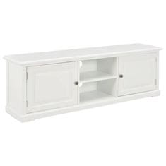 Vidaxl TV omarica iz lesa 120x30x40 cm bela
