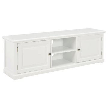 Vidaxl TV omarica iz lesa 120x30x40 cm bela