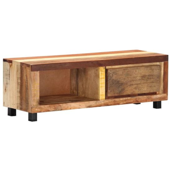 Vidaxl TV omarica 100x30x33 cm iz trdnega predelanega lesa
