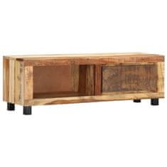 Vidaxl TV omarica 100x30x33 cm iz trdnega predelanega lesa