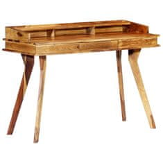 Vidaxl Pisalna miza 115x50x85 cm trden palisander