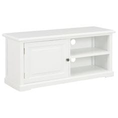 Vidaxl TV omarica iz lesa 90x30x40 cm bela