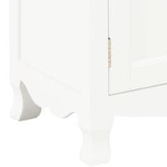 Vidaxl TV omarica bela 120x30x40 cm iz lesa