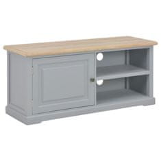Vidaxl TV omarica iz lesa 90x30x40 cm siva