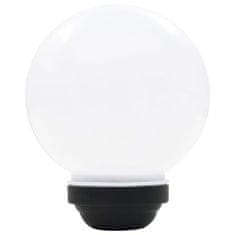 Vidaxl Zunanje solarne svetilke 6 kosov LED okrogle 20 cm RGB