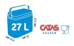 Adriatic hladilna torba, 27 L, modra