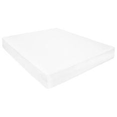 Vidaxl Vzmetnica 140x200 cm visco spominska pena 18 cm