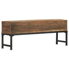 Vidaxl Klop 120 cm trden predelan les