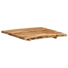 Vidaxl Mizna plošča trden akacijev les 60x(50-60)x2,5 cm
