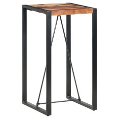 Vidaxl Barska miza 60x60x110 cm iz trdnega palisandra